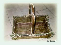 mand vlechten met wilgentenen