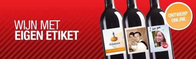 wijn en etiket zelf ontwerpen