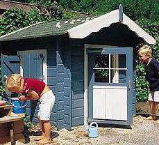 Bouwpakket tuinhuisje voor de kids