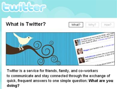 Is twitteren een nieuwe hobby ?