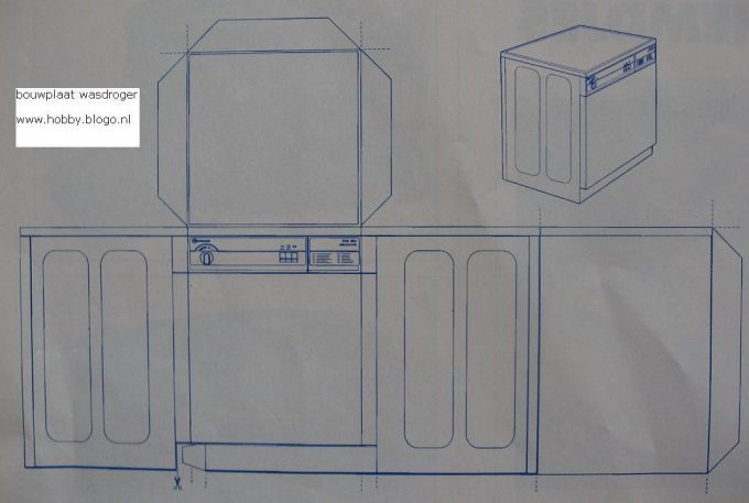 bouwplaat wasdroger