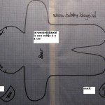 patroon knuffelbeer