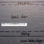patroon knuffelbeer broek