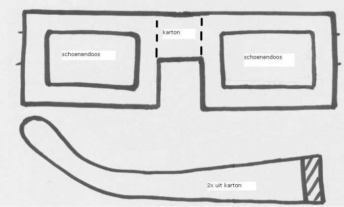 grote bril als sinterklaas surprise