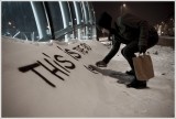 snowpainting is Kunst in sneeuw