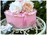 roze taart