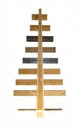 creatief met handgemaakte boom van sloophout