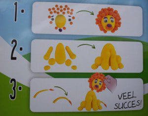 foam klei voor kinderen zelfdrogend en schoon voorbeeld