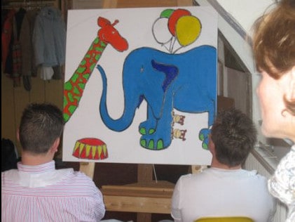 workshop en inspiratie kunst kinderkamer zelf maken