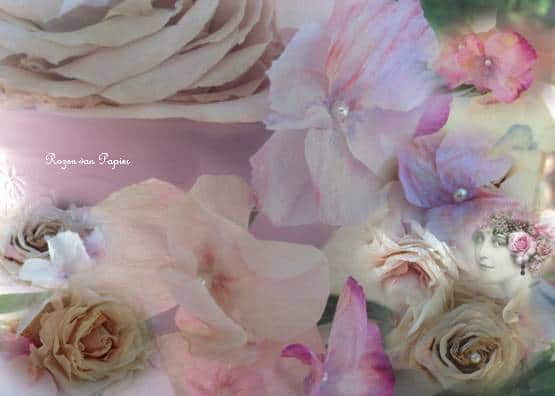 workshop rozen en viooltjes van papier 2