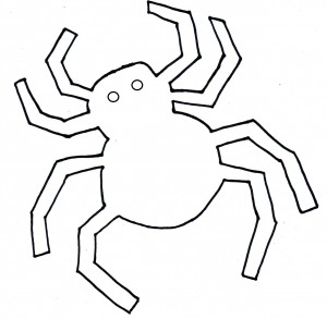 halloween spin slinger maken met kerstlichtjes