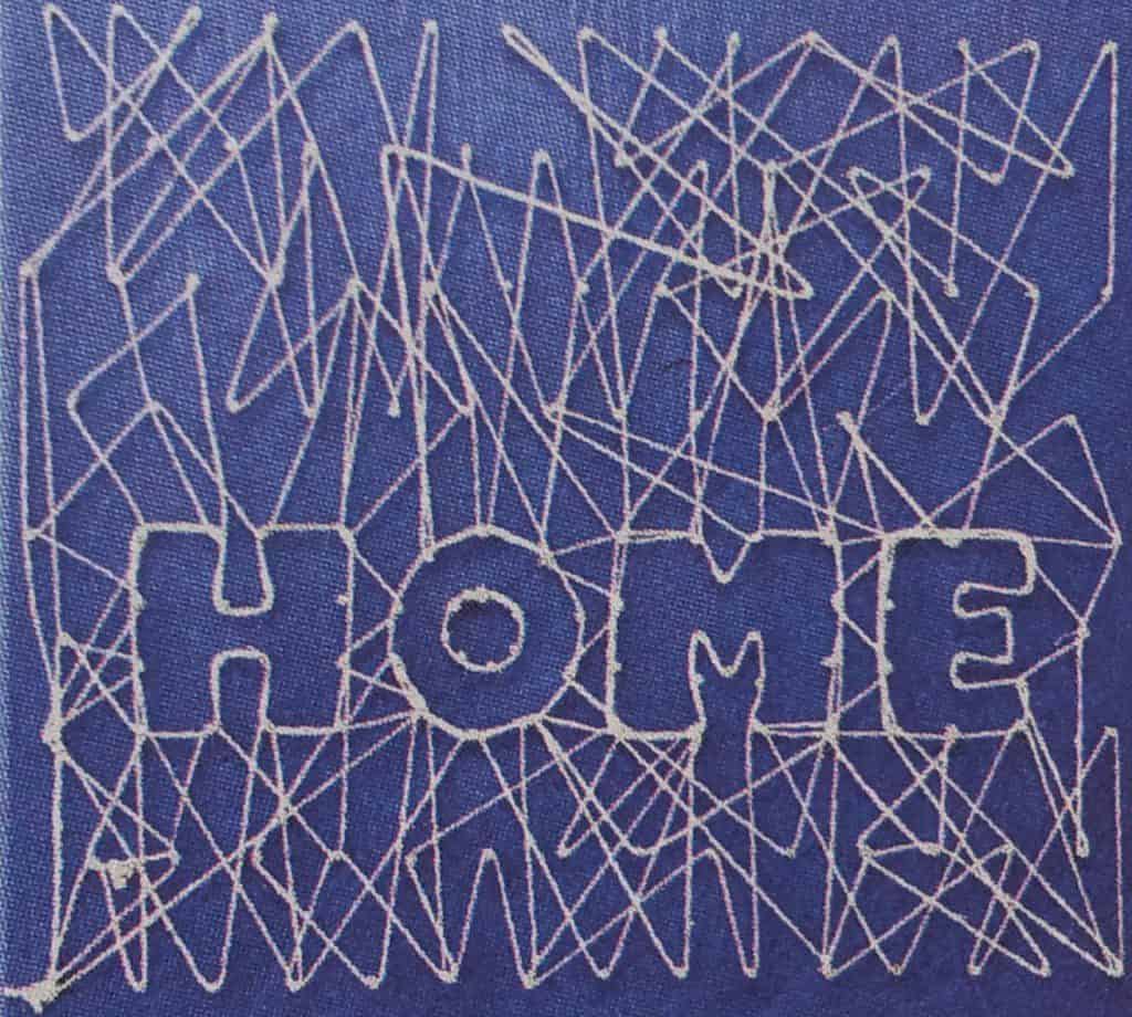 hoe draadfiguren maken met spijkertjes en garen