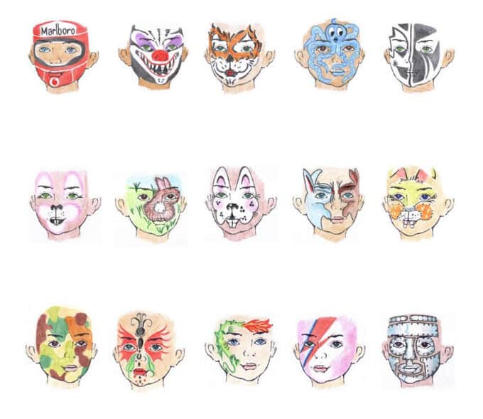 Bron: facepainting.ict4us.com