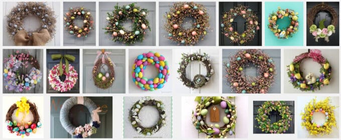 paaskrans maken. Bron: google.nl