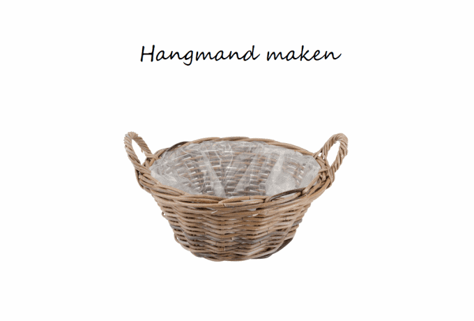 Hanging basket zelf maken met rieten mand. Hanging baskets zijn super trendy. Wekenlang heb je er plezier van, maar de prijs voor die kant en klare hangende bloembakjes wil nog wel eens tegenvallen. Dus heb je rieten manden in huis dan is de klus snel geklaard.