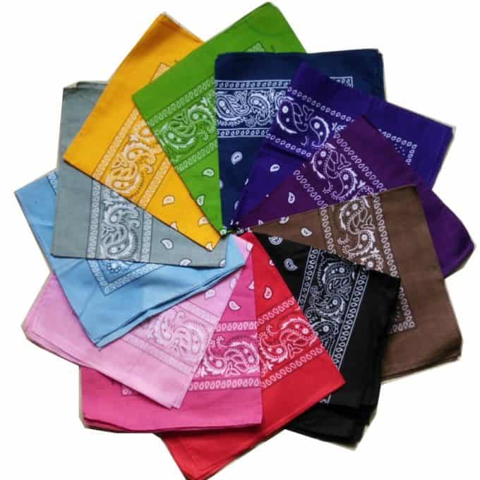 Bandana ook geschikt om te decoreren