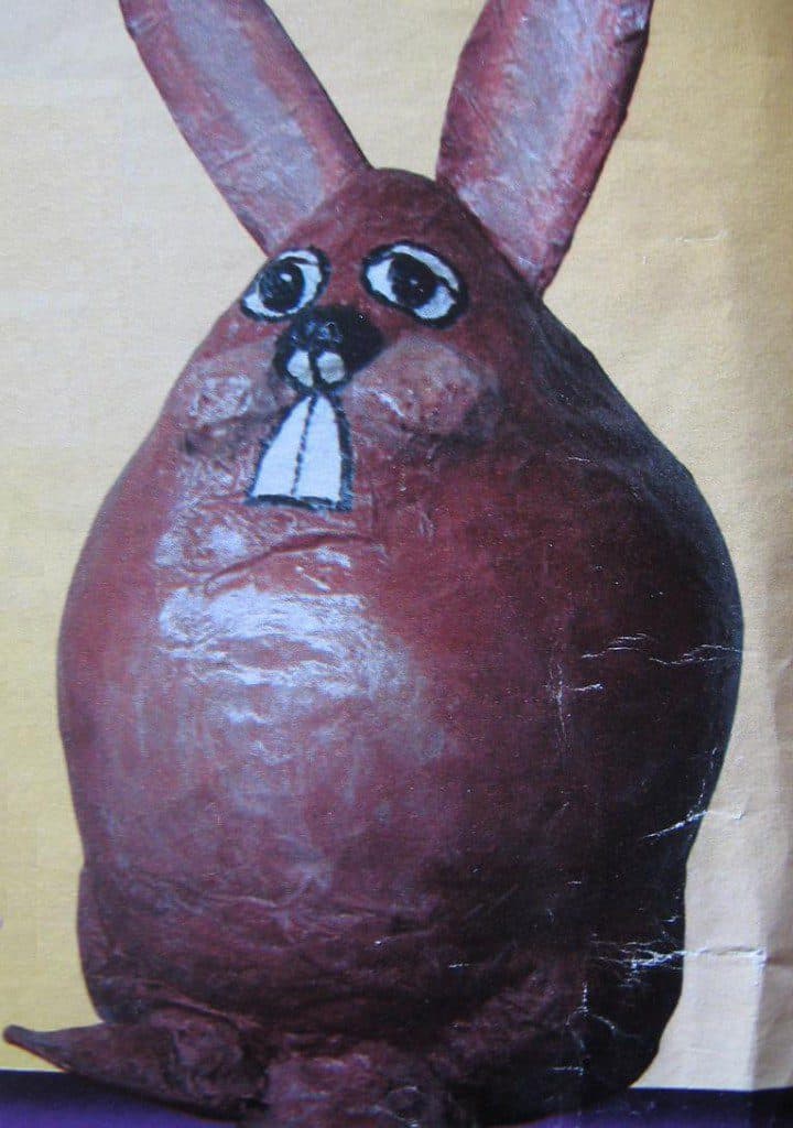 Hoe paashaas maken van papiermache Hobby.blogo.nl Hoe paashaas maken van papiermache Hobby.blogo.nl
