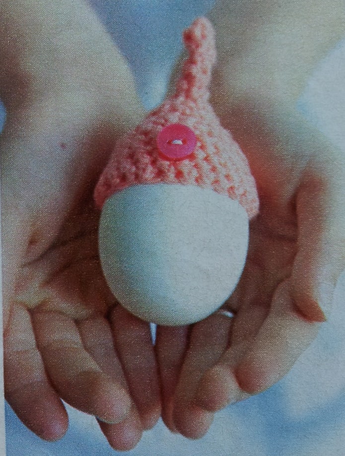 Eimutsjes haken voor de eieren