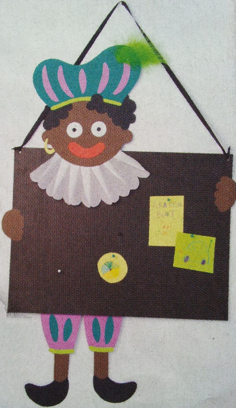 Verlanglijstje bord maken voor Sinterklaasfeest