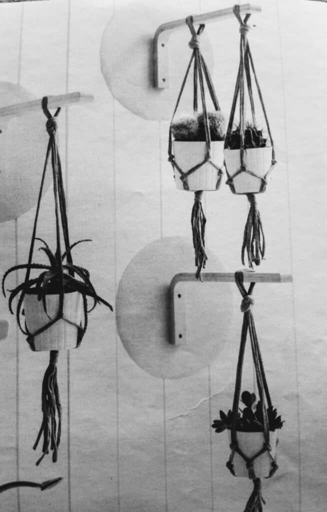 Plantenhanger maken van Zpagetti garen